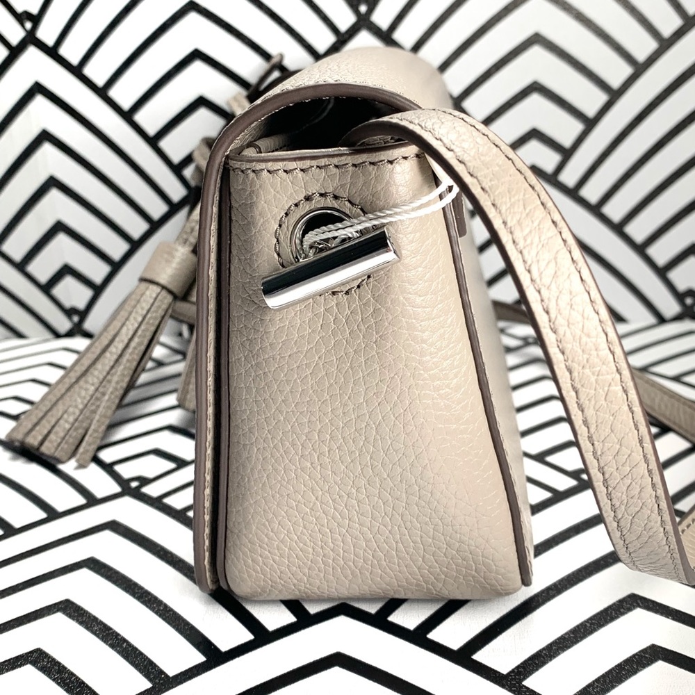Tory Burch Thea Mini Bag in French Gray - Picture 3 of 7
